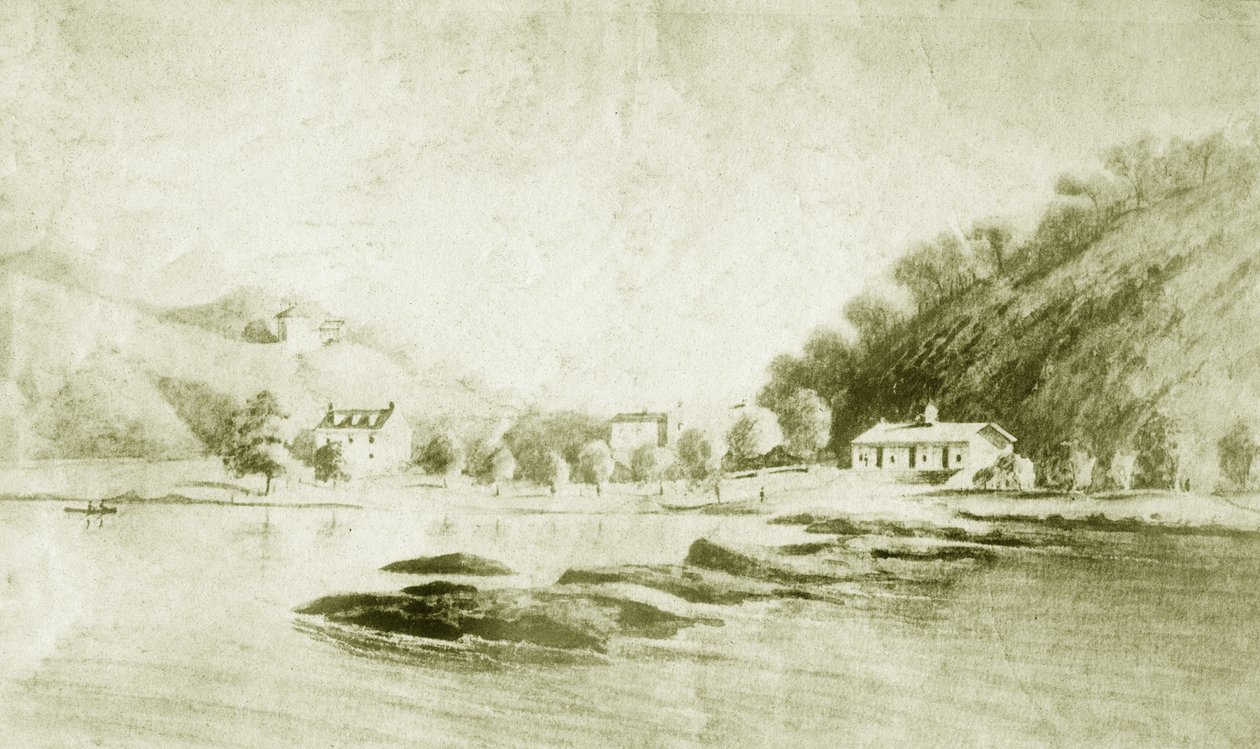 Fort St Davis og Schuylkill Rapids, ca. 1912 av American School