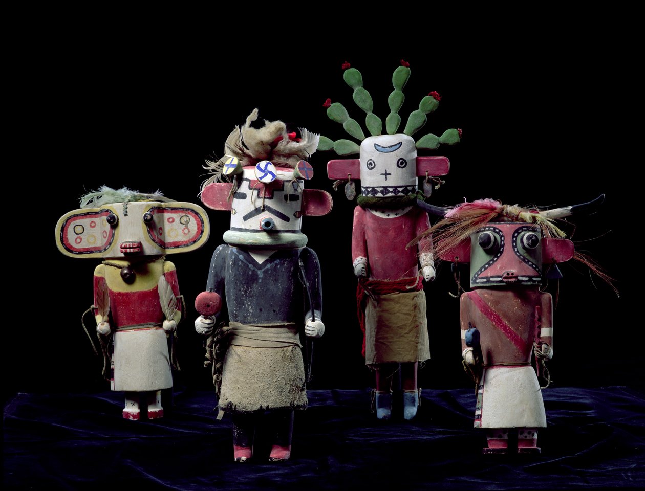 Fire Kachina-dukker av American School