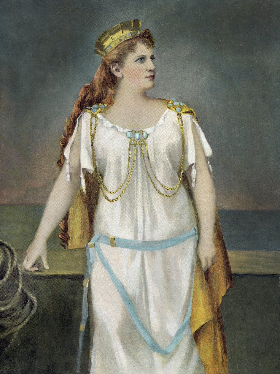 Frau Katherine Klafsky som Isolde, utgitt av D. Appleton & Co., New York, trykt av Goupil, 1893 (typogravure) av American School