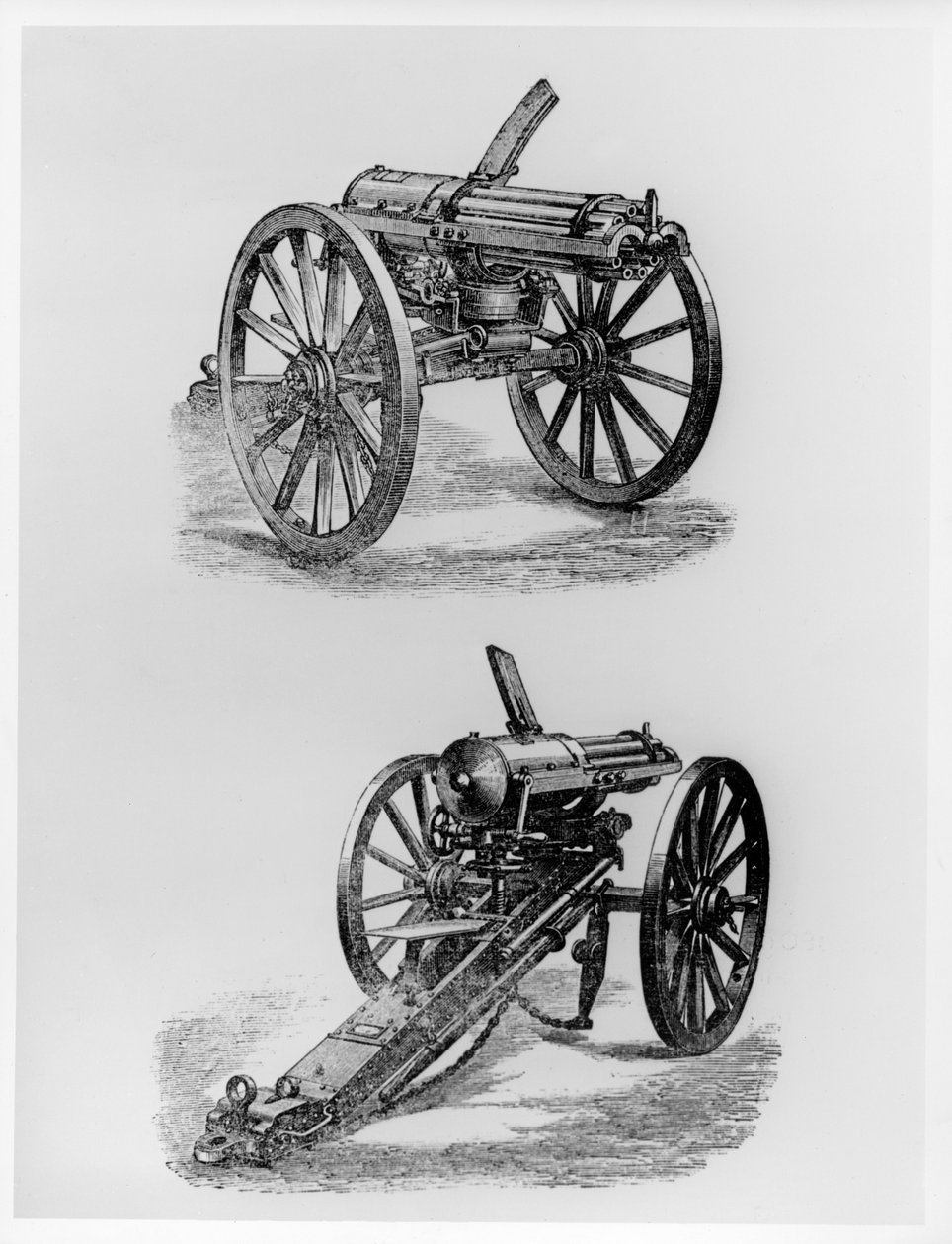 Gatling maskingevær av American School