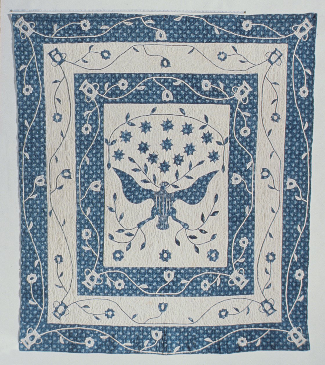 Great Seal of United States Quilt av Susan Strong, Maryland eller Ohio, ca. 1830 av American School