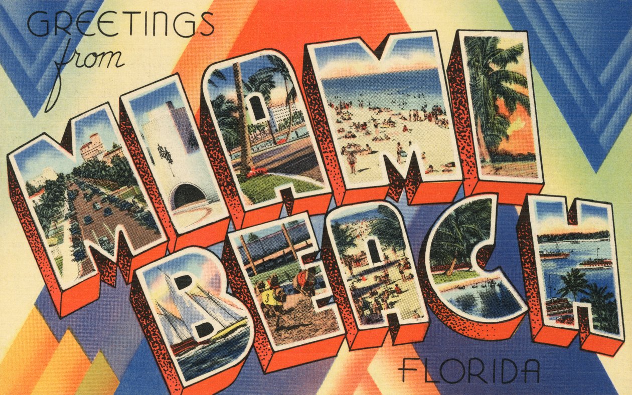 Hilsen fra Miami Beach, Florida av American School