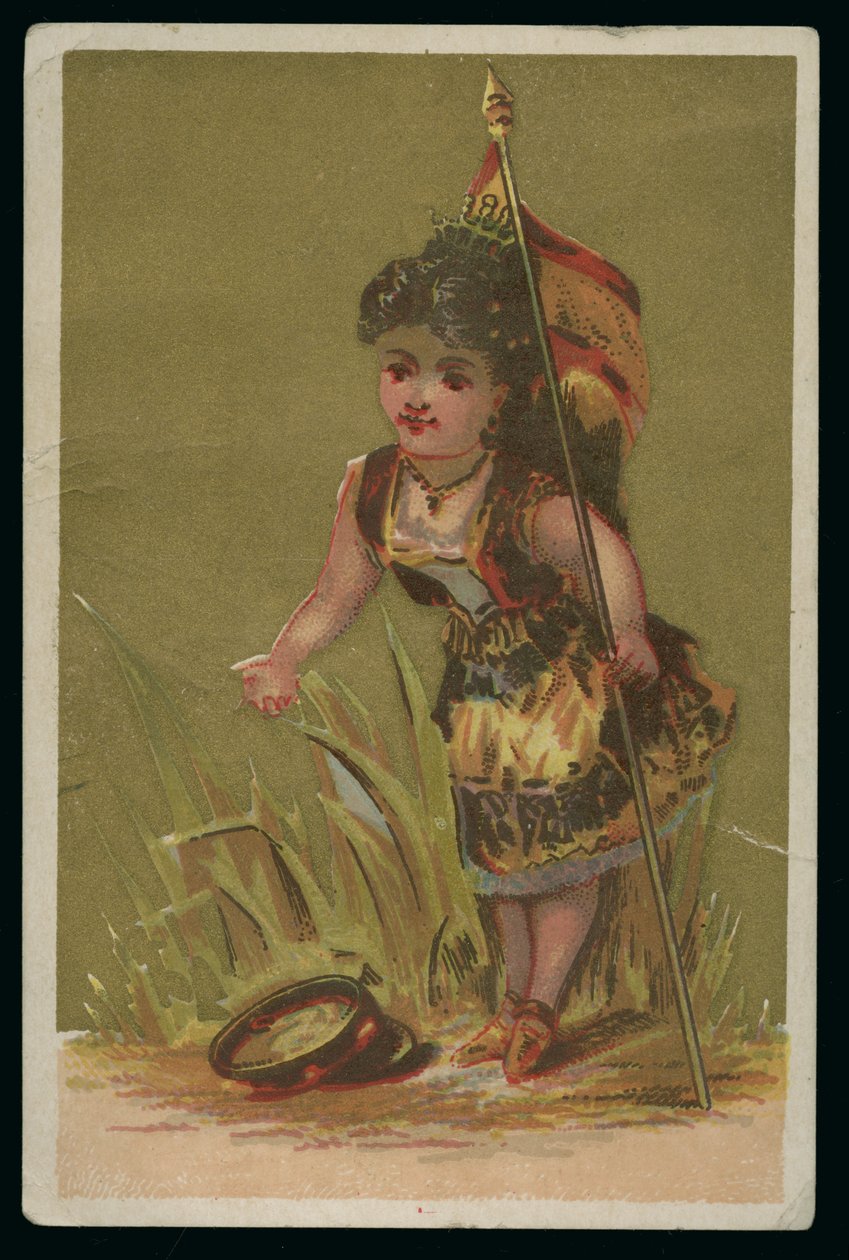 H. Stevens & Son Trade Card av American School