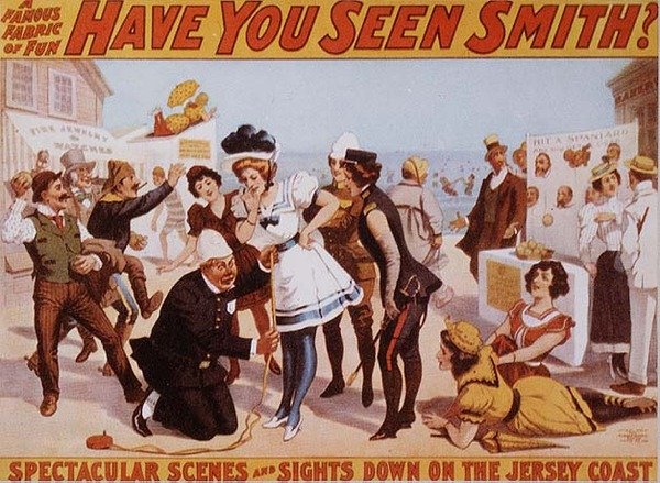 Har du sett Smith! En kjent Fabric of Fun, produsert av Strobridge & Co., ca. 1898 av American School