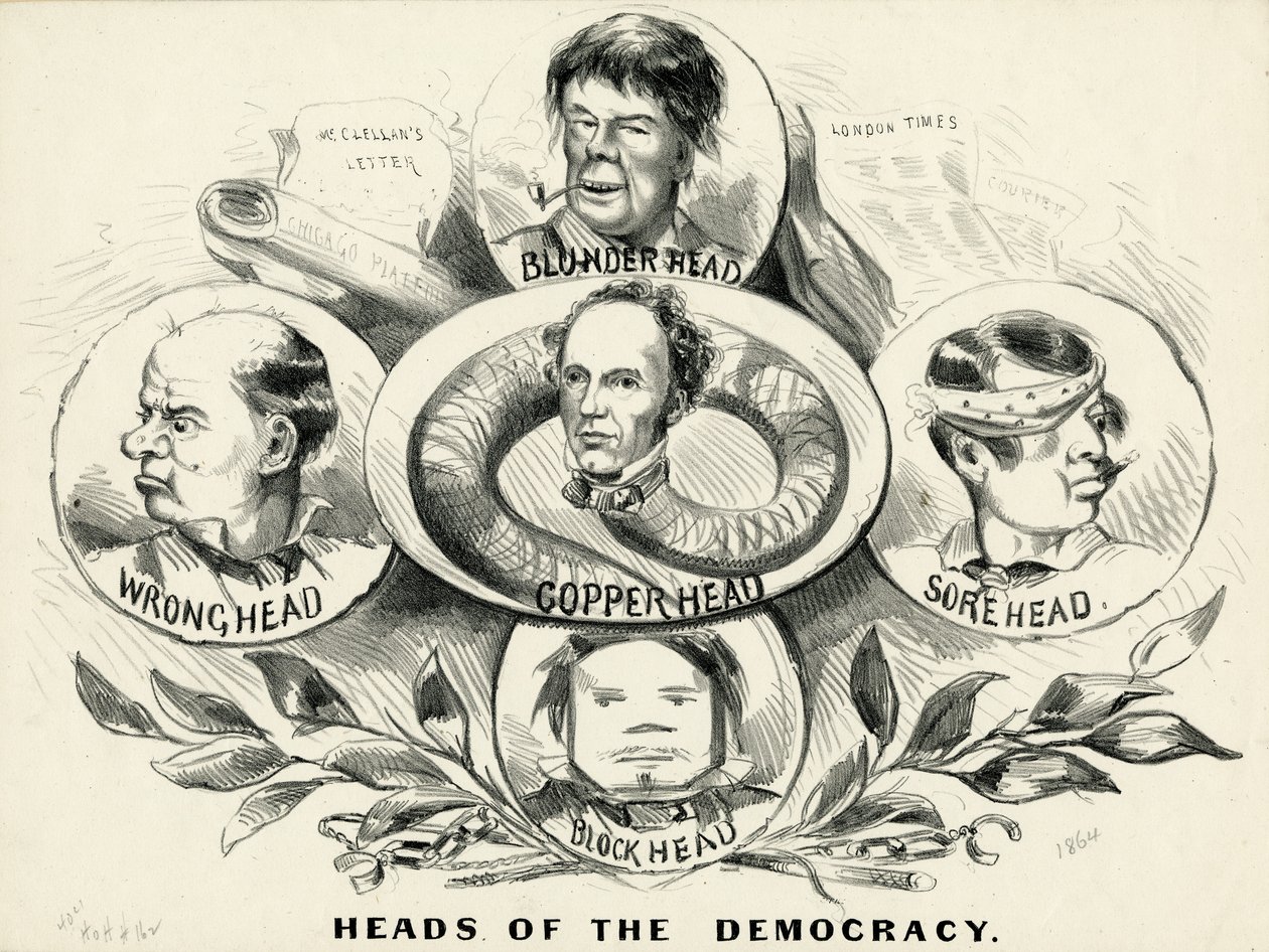 Demokratiets ledere, 1864 av American School