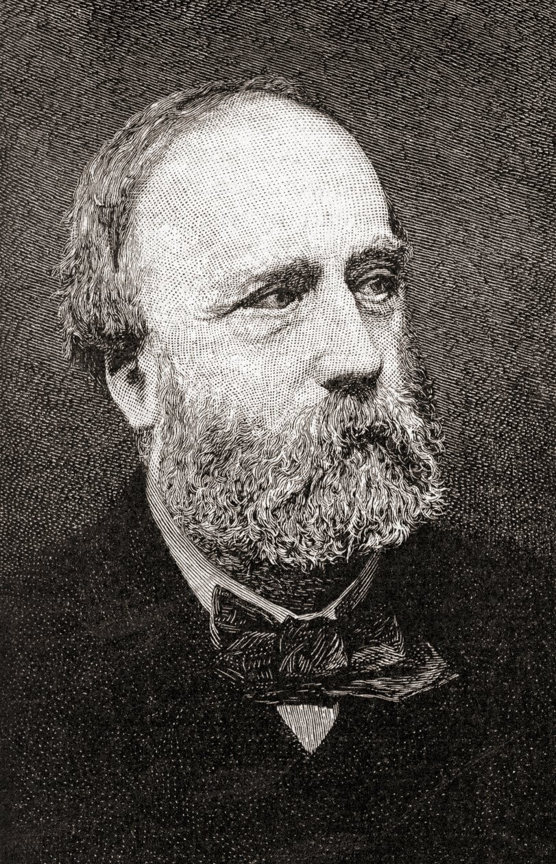 Henri av Artois, greve av Chambord, fra 'The Century Illustrated Monthly Magazine', utgitt 1884 (litho) av American School