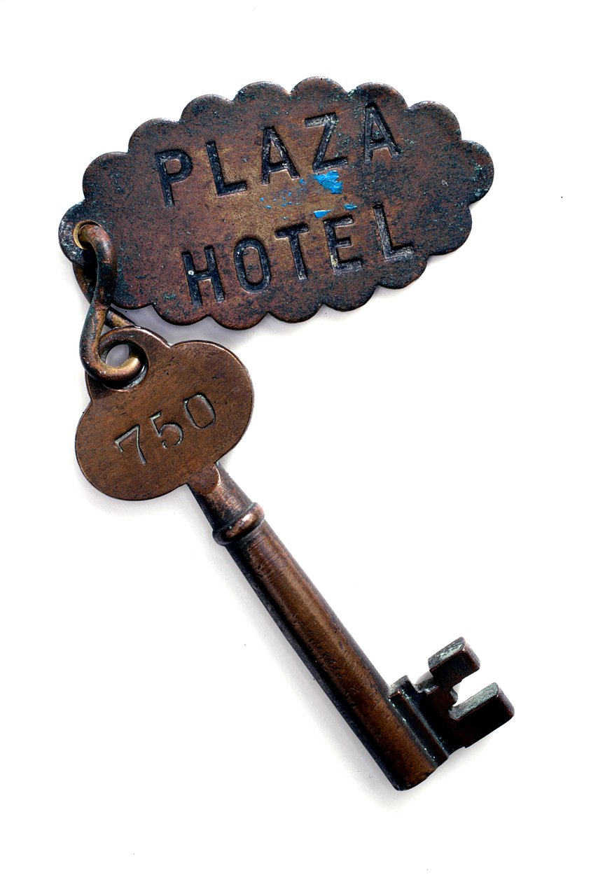 Hotel Key, 1890-1910 (metall) av American School