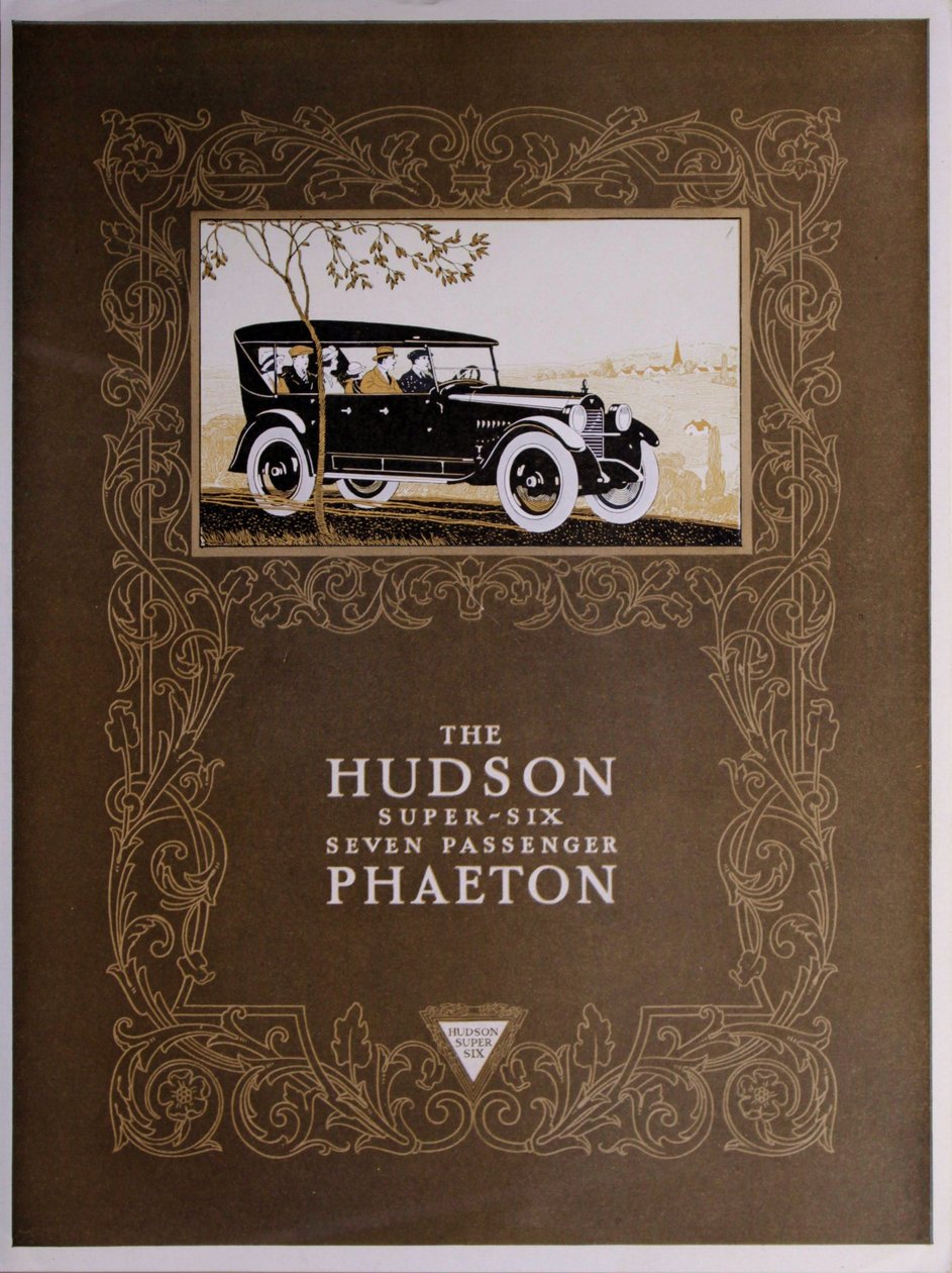 Hudson Super-Six Seven Passenger Phaeton, 1923 av American School