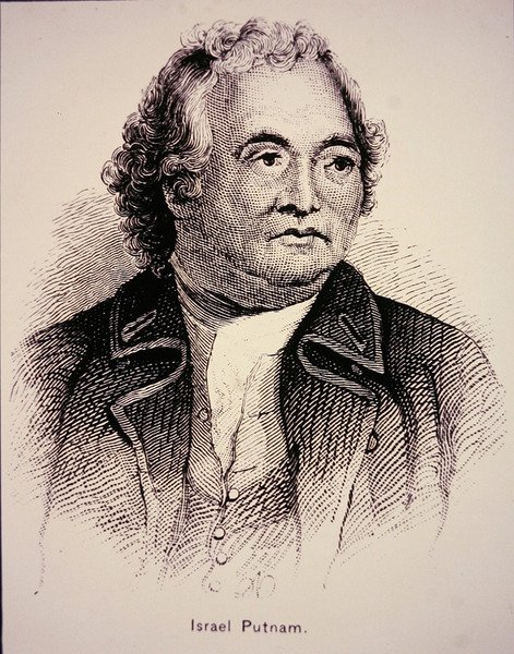 Israel Putnam (litho) av American School