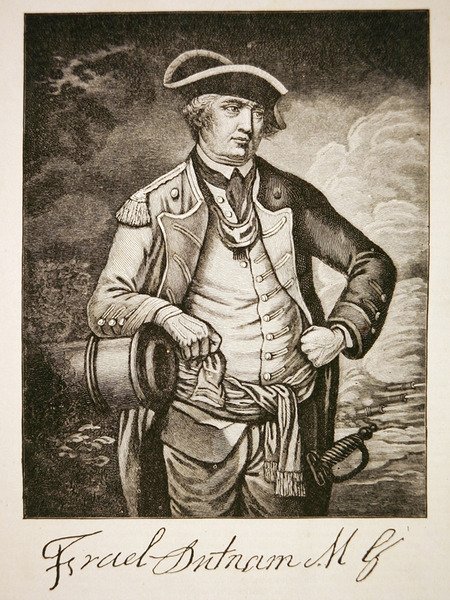 Israel Putnam (litho) av American School