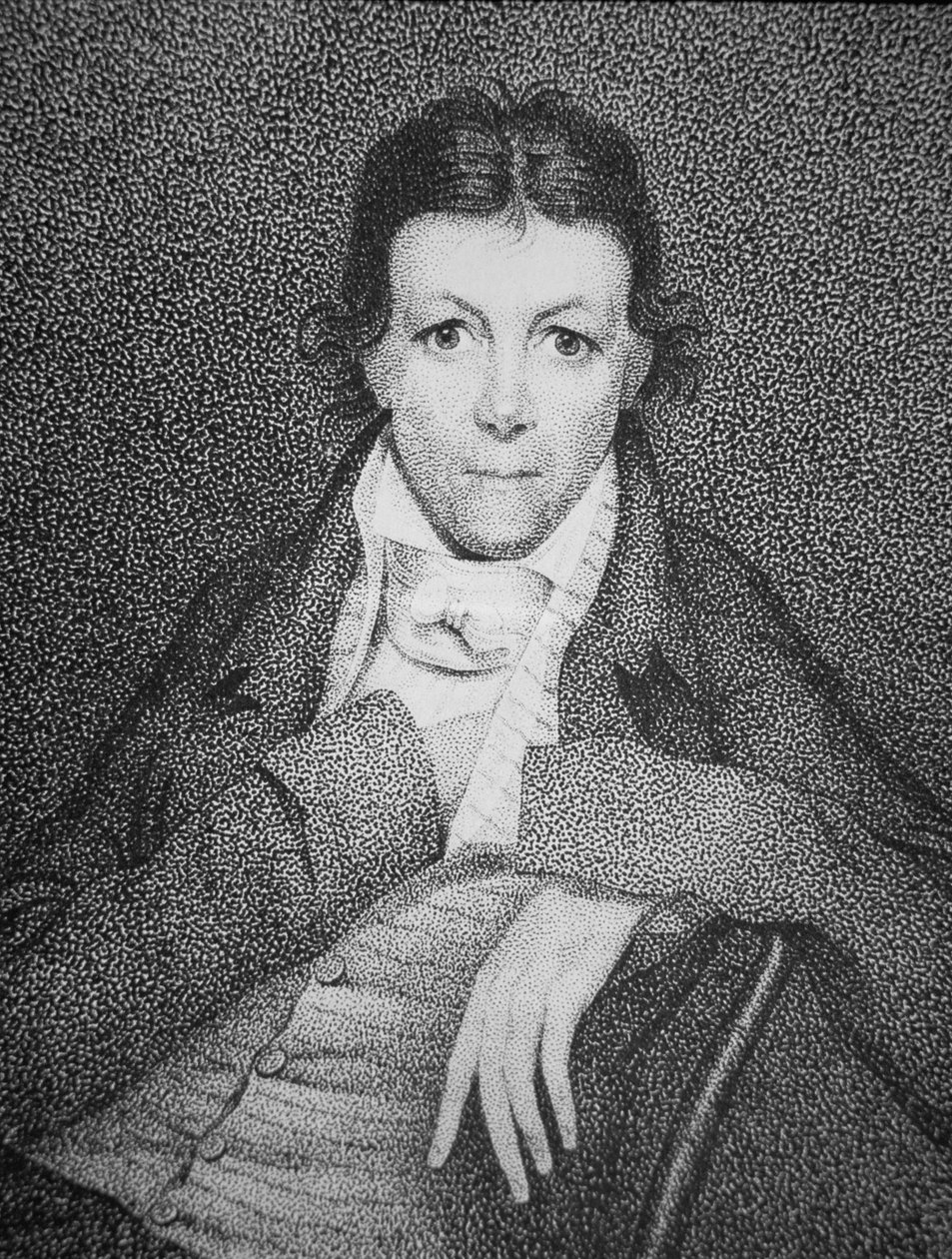John Randolph av Roanoke (1773-1833) (litho) av American School