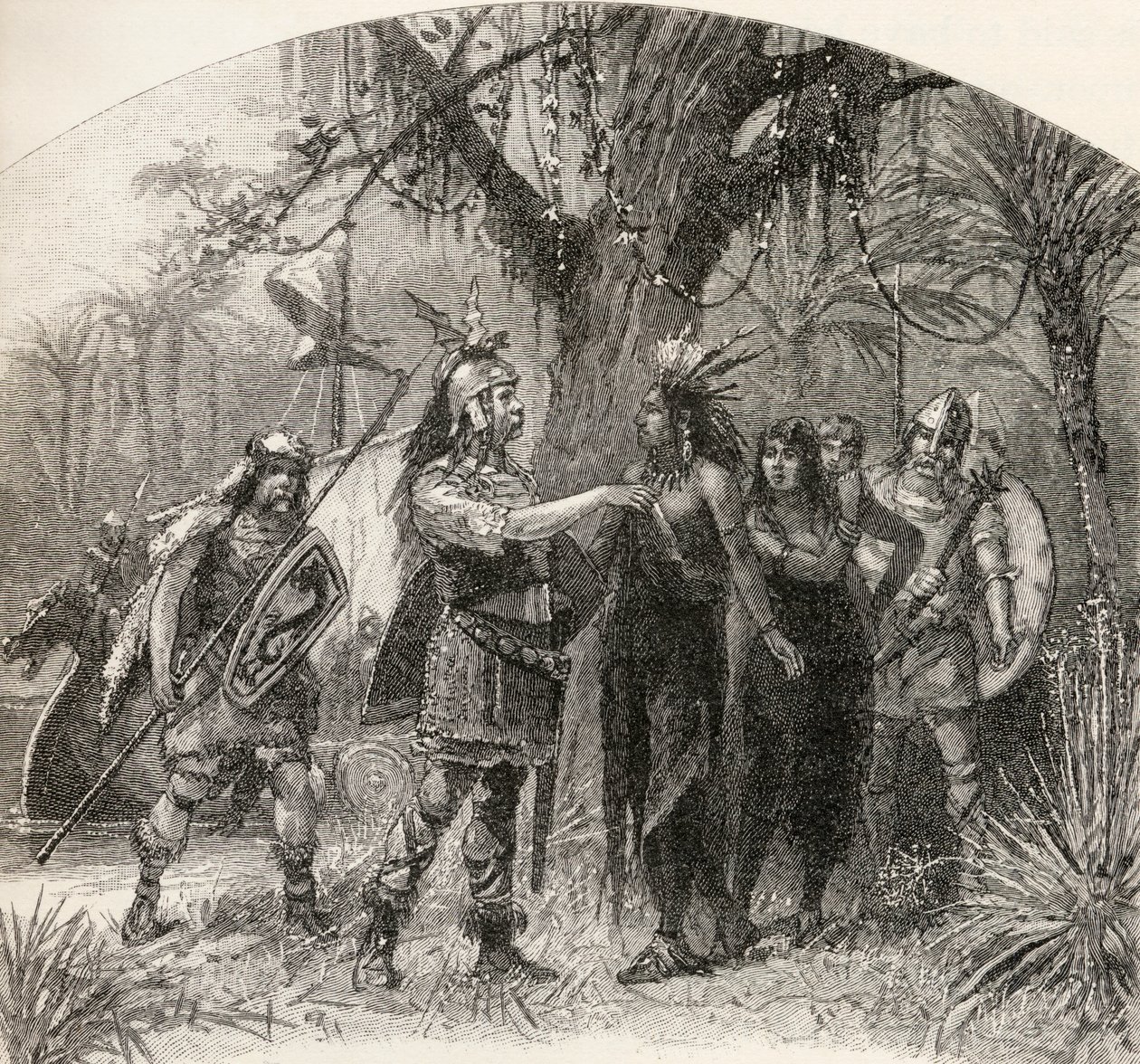 Landing of Northmen, fra 
