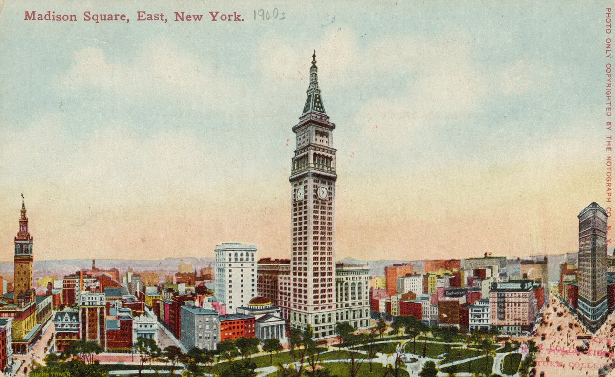 Madison Square, East, New York, 1900-tallet av American School