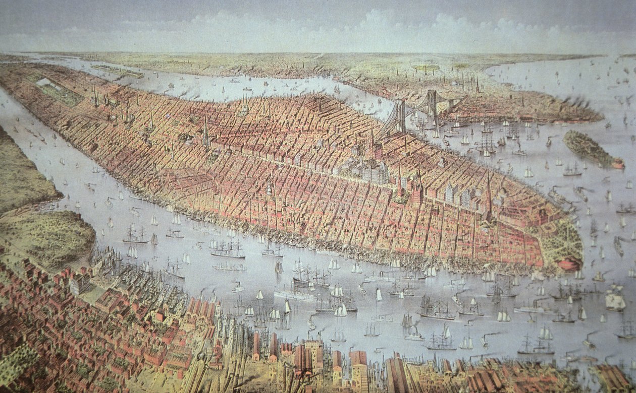 Manhattan Island av American School