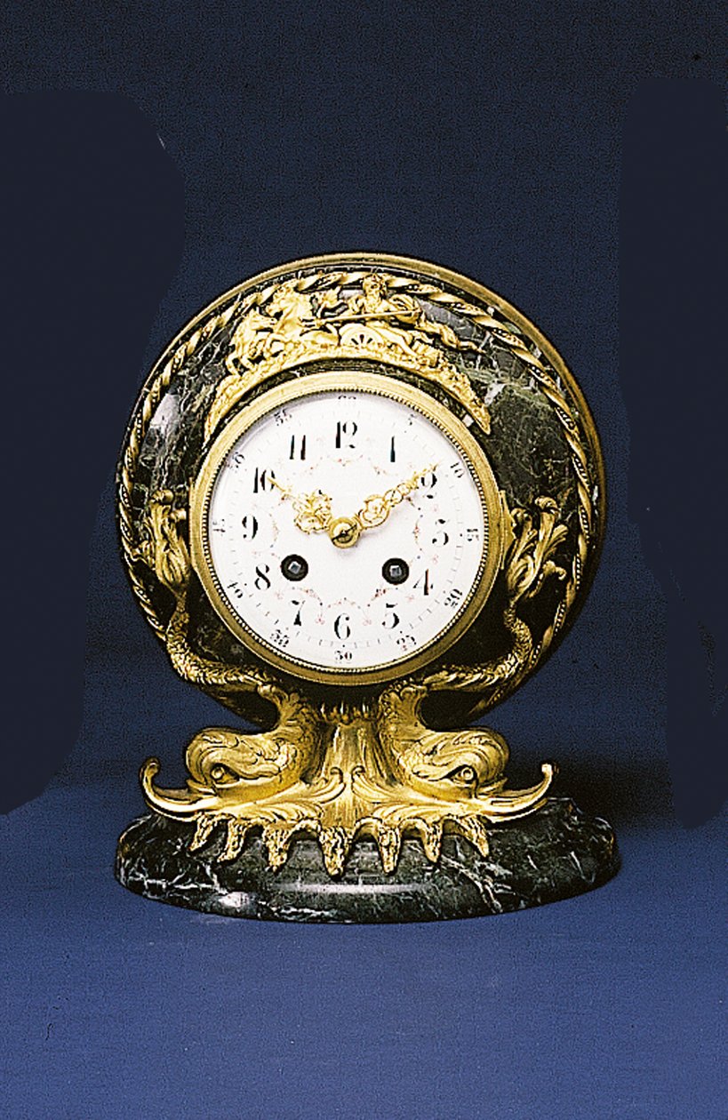 Mantelklokke forhandler av Black, Starr & Frost, ca. 1875-1900 av American School