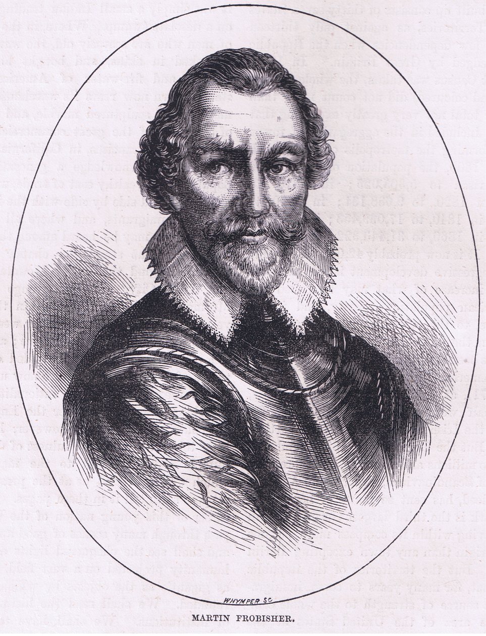 Martin Frobisher, illustrasjon fra Cassell
