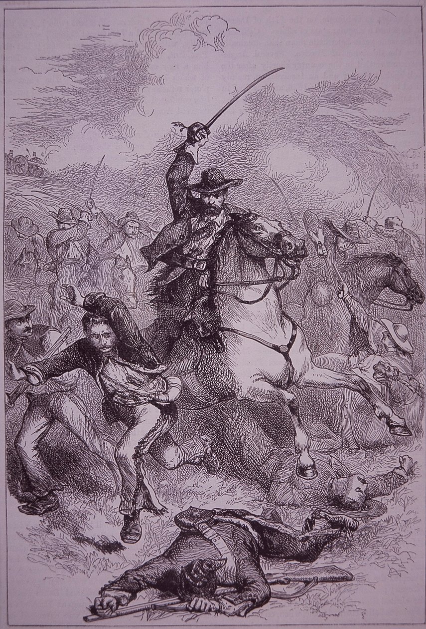 Meksikansk-amerikansk krig (1846–48), slaget ved Buena Vista av American School