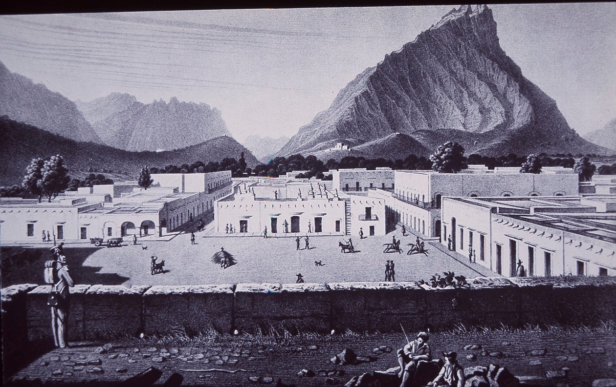 Meksikansk-amerikansk krig (1846–48), Monterrey, tatt til fange av Gen Zachary Taylor av American School