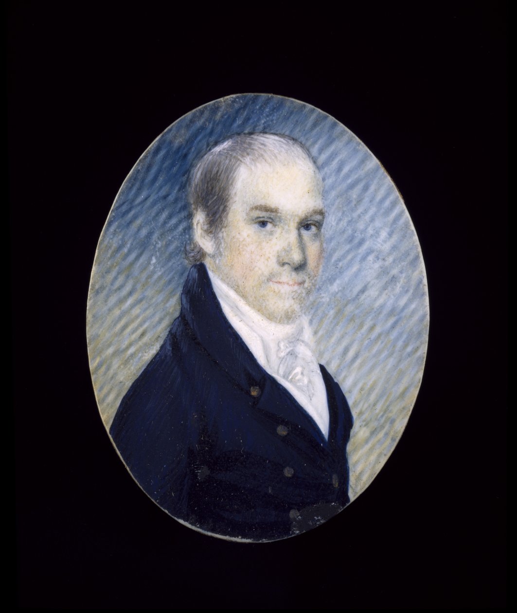 Miniatyr av William Cadogan Simes (1773-1824), ca. 1810-1824 (akvarell på elfenben) av American School