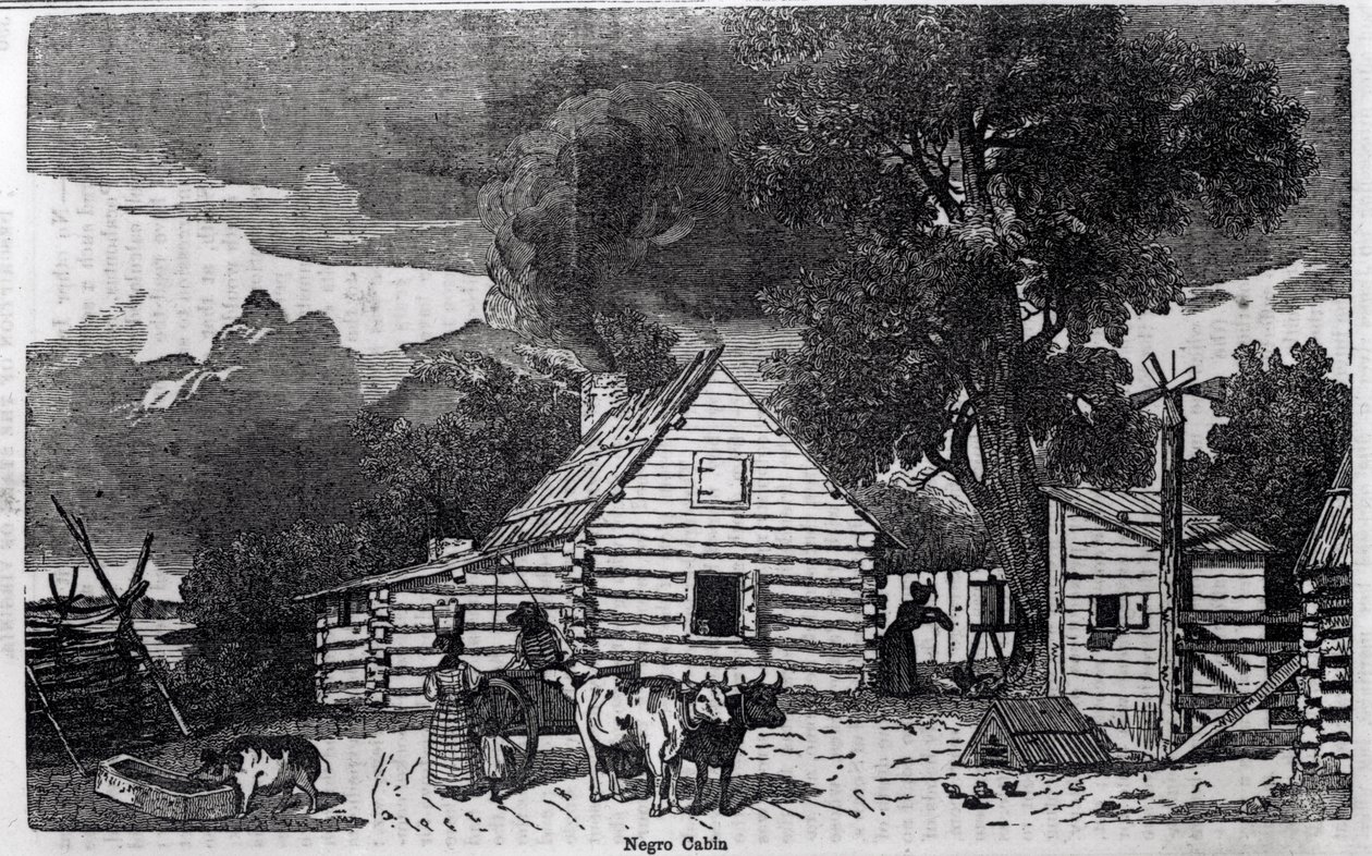 Negro Cabin, from 