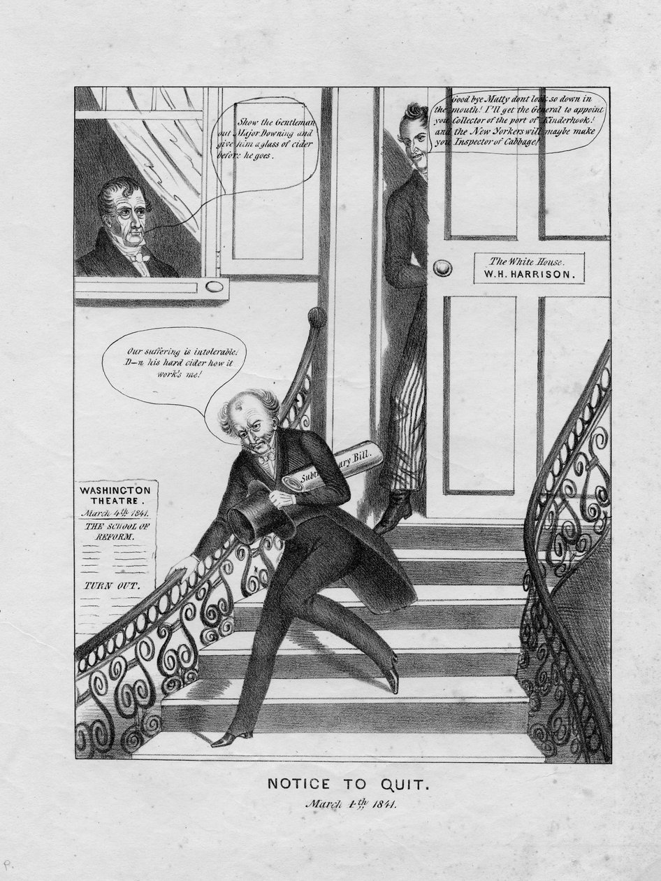 Melding om å slutte: 4. mars 1841 av American School
