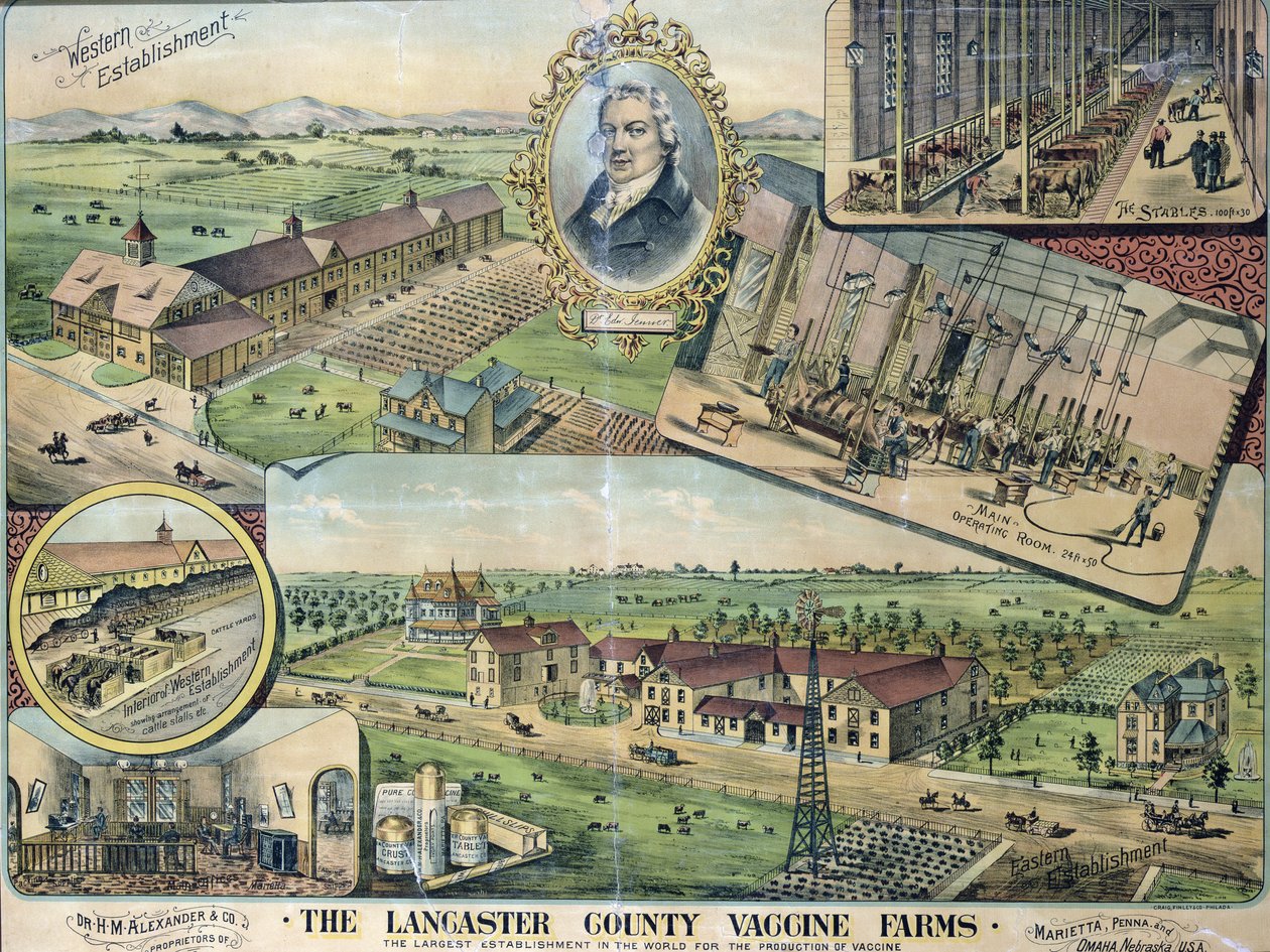 Plan for Lancaster County Vaccine Farms, Nebraska av American School