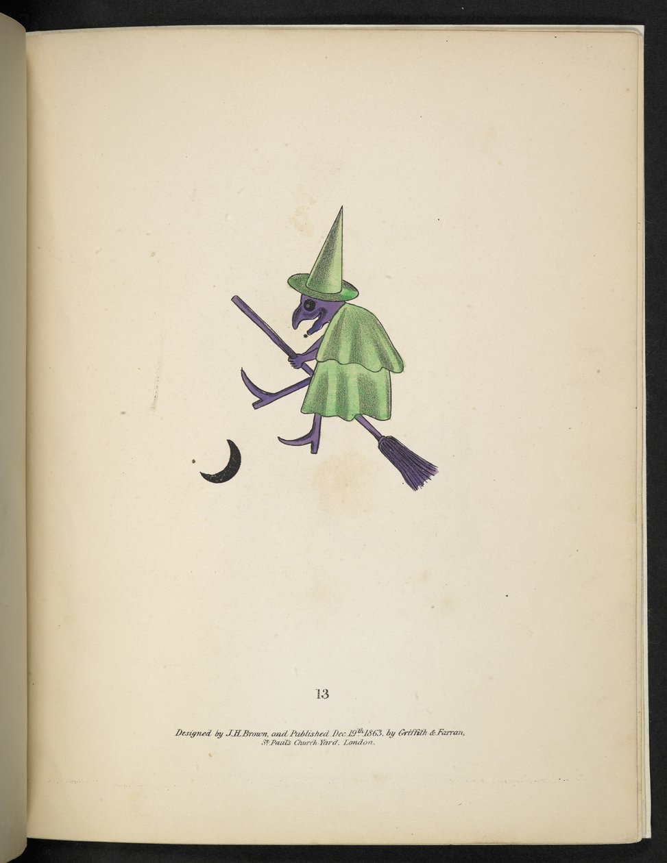 Plate 13. En heks, fra 