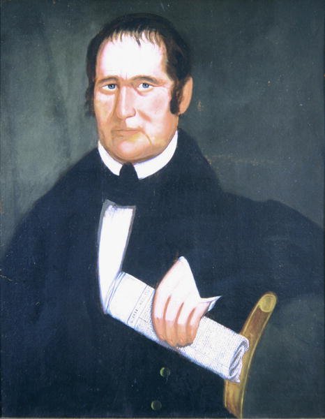 Portrett av Henry Stevens (1819-86) 1834 (olje på lerret) av American School