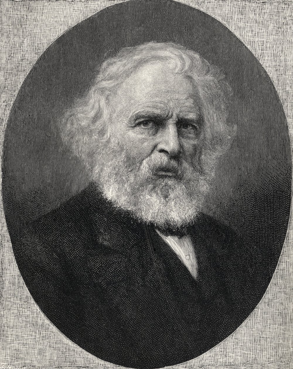 Portrett av Henry Wadsworth Longfellow, fra 