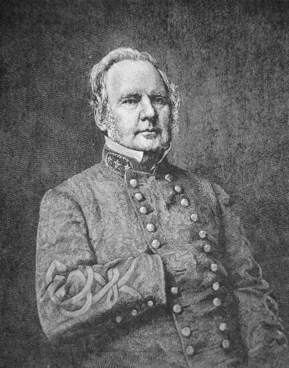 Portrett av generalmajor Sterling Price (litho) av American School