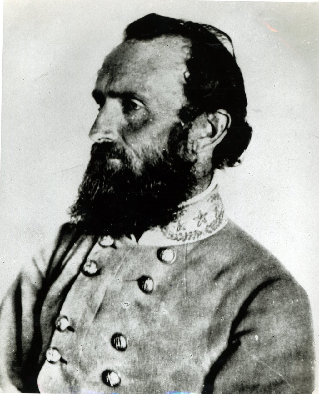 Portrett av Thomas J. Stonewall Jackson av American School