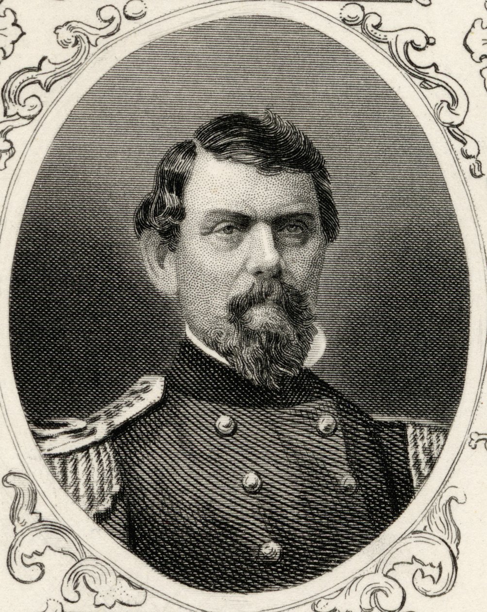 Portrett av William Joseph Hardee (1815-73) av American School