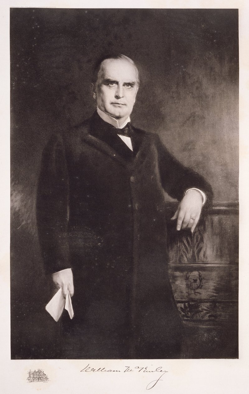 Portrett av William McKinley av American School