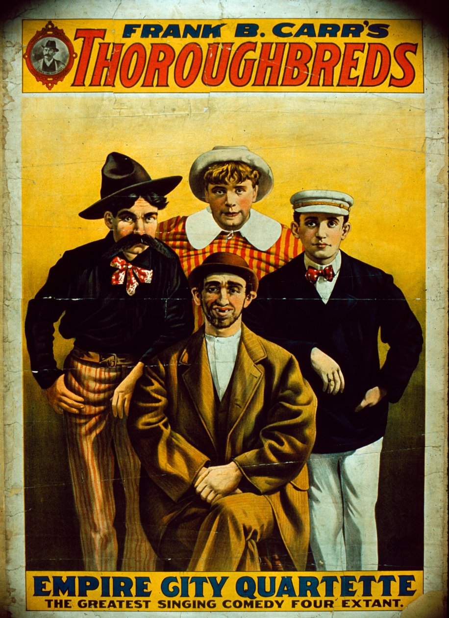 Plakat for Frank B. Carrs Thoroughbreds av American School
