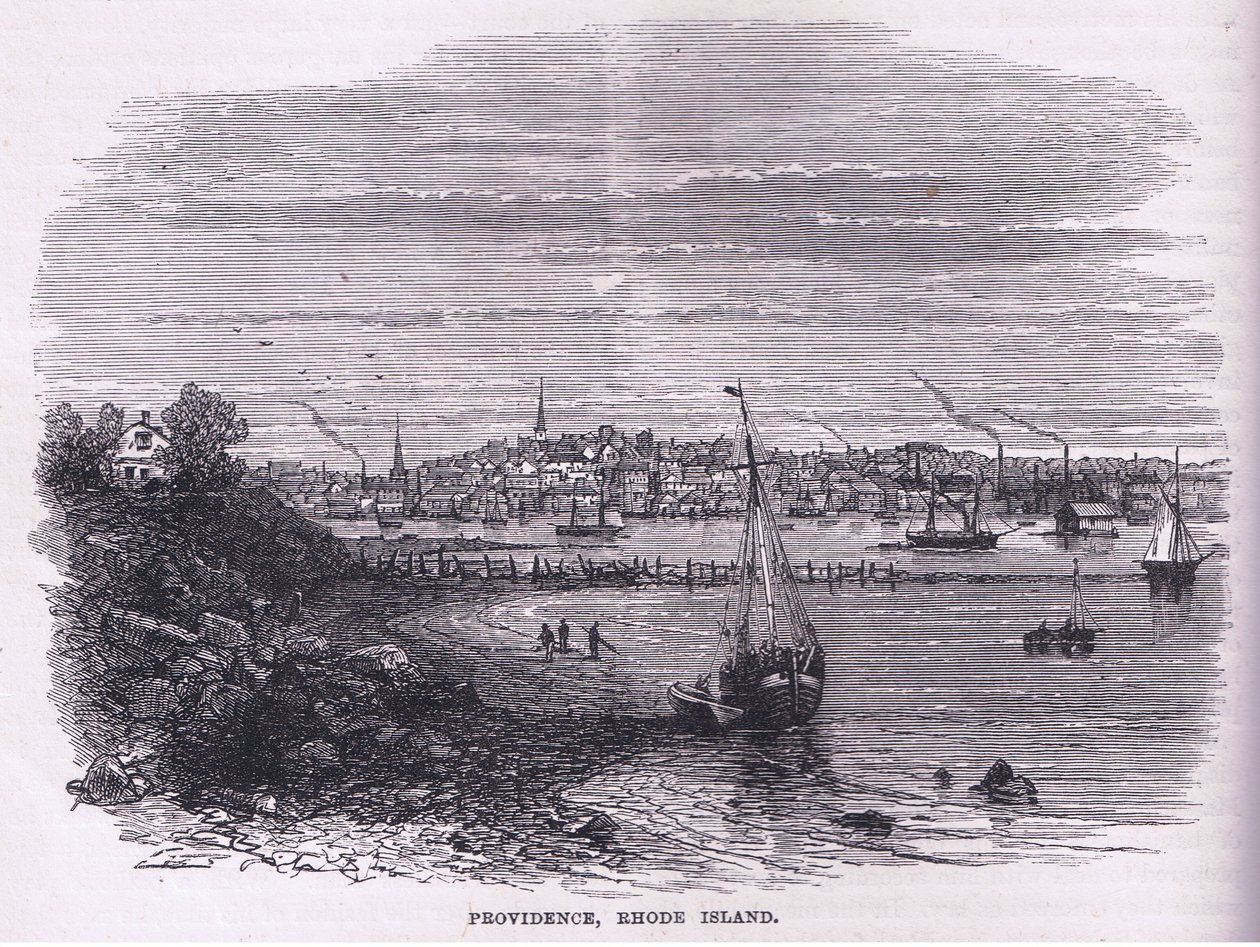 Providence, Rhode Island, illustrasjon fra Cassell