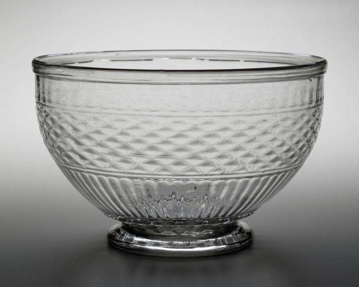 Punch Bowl, ca. 1820-1840 (blyglass) av American School