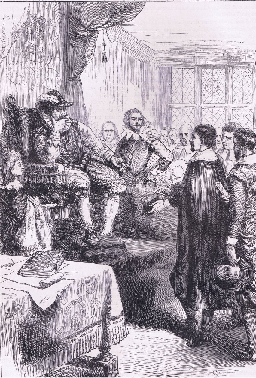 Puritaner før James I, illustrasjon fra Cassell
