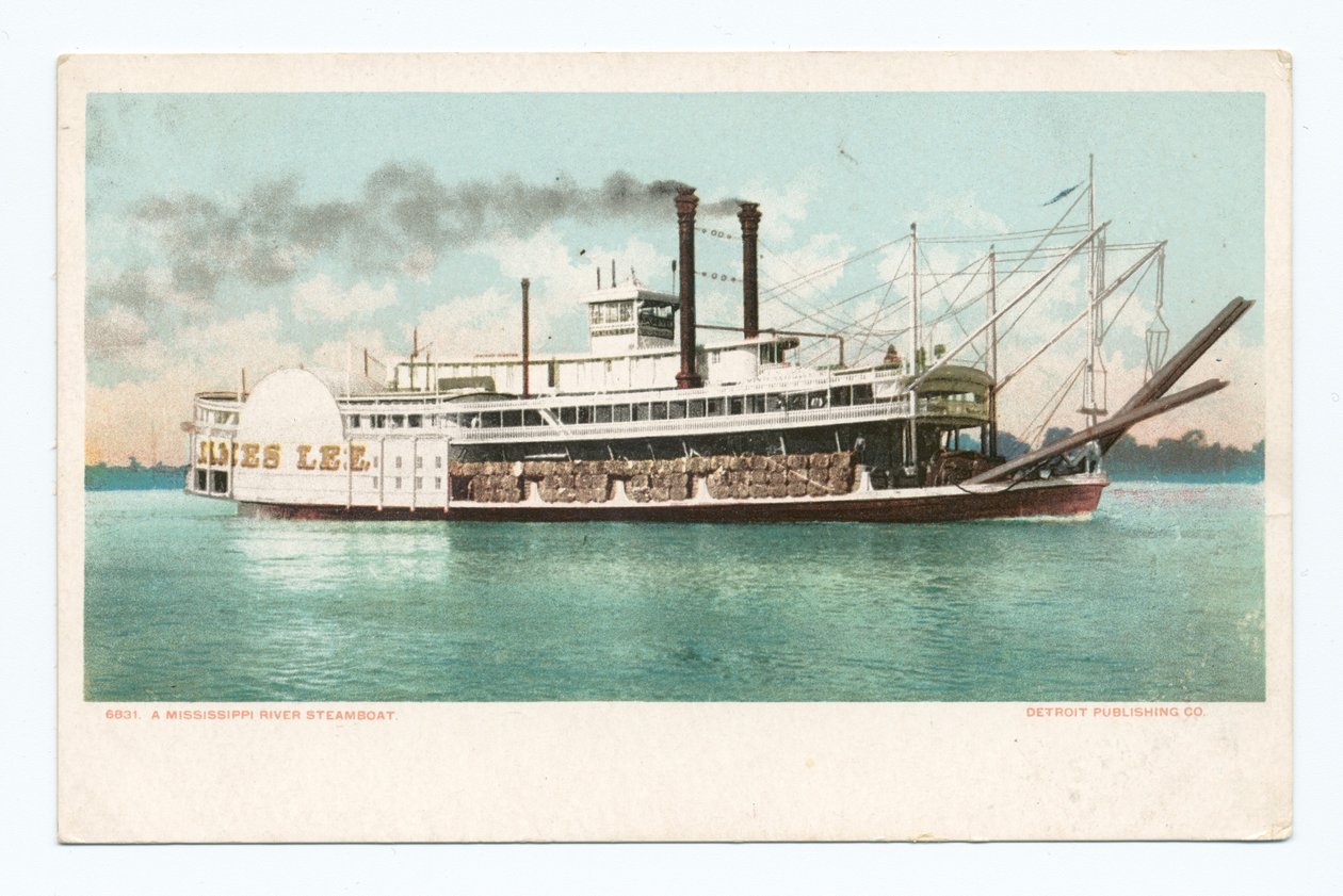 River Steamboat, sør av American School