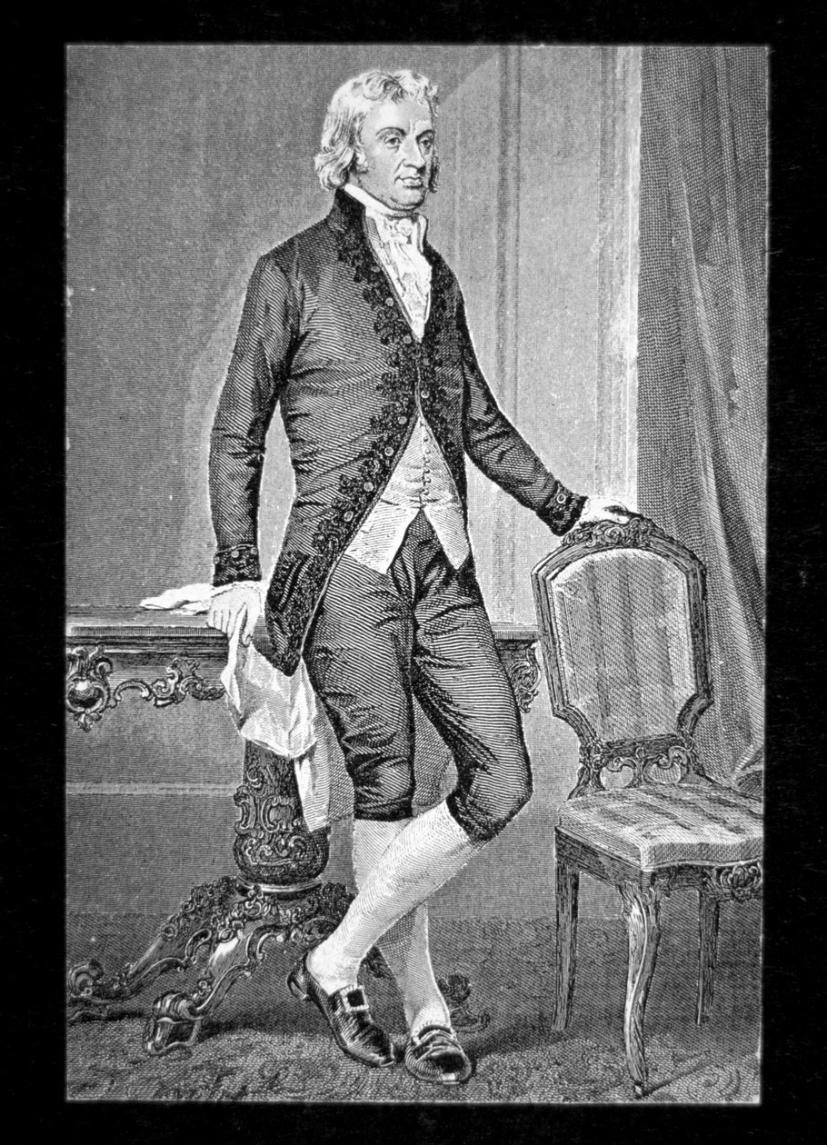 Robert Livingston (1746-1813) (gravering) av American School