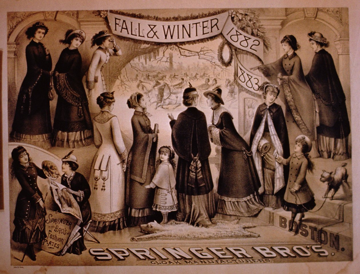 Springer Brothers, Boston, høst- og vintersamling, 1882-83 av American School