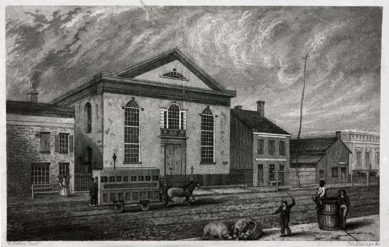 St. Philips kirke, 309 Mulberry av American School