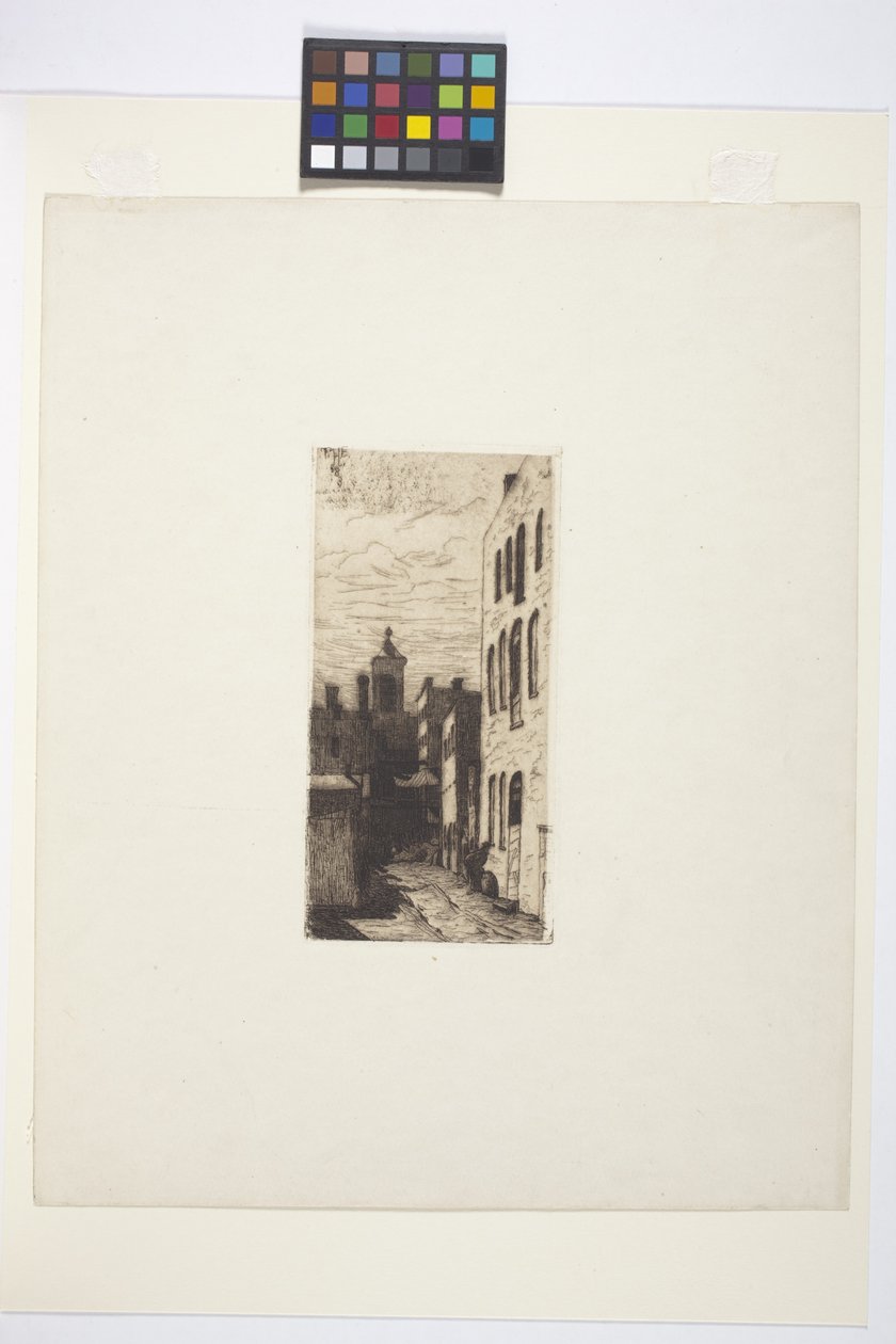 Gatescene (blekk) av American School