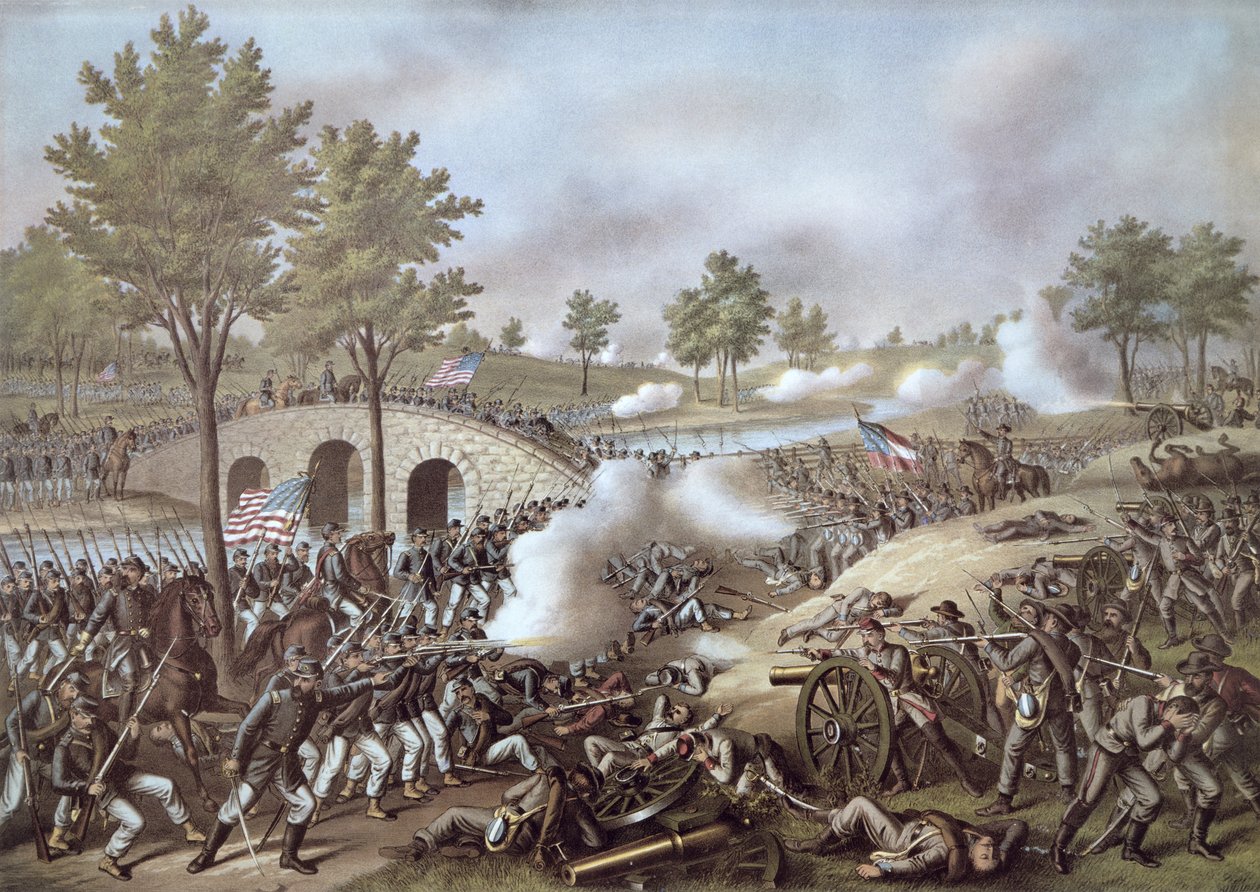 Slaget ved Antietam av American School