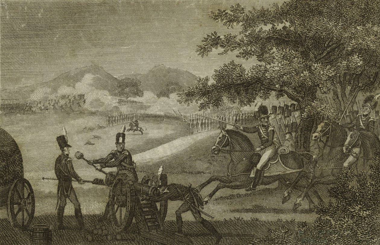 Slaget ved Guilford, 1780-90 av American School