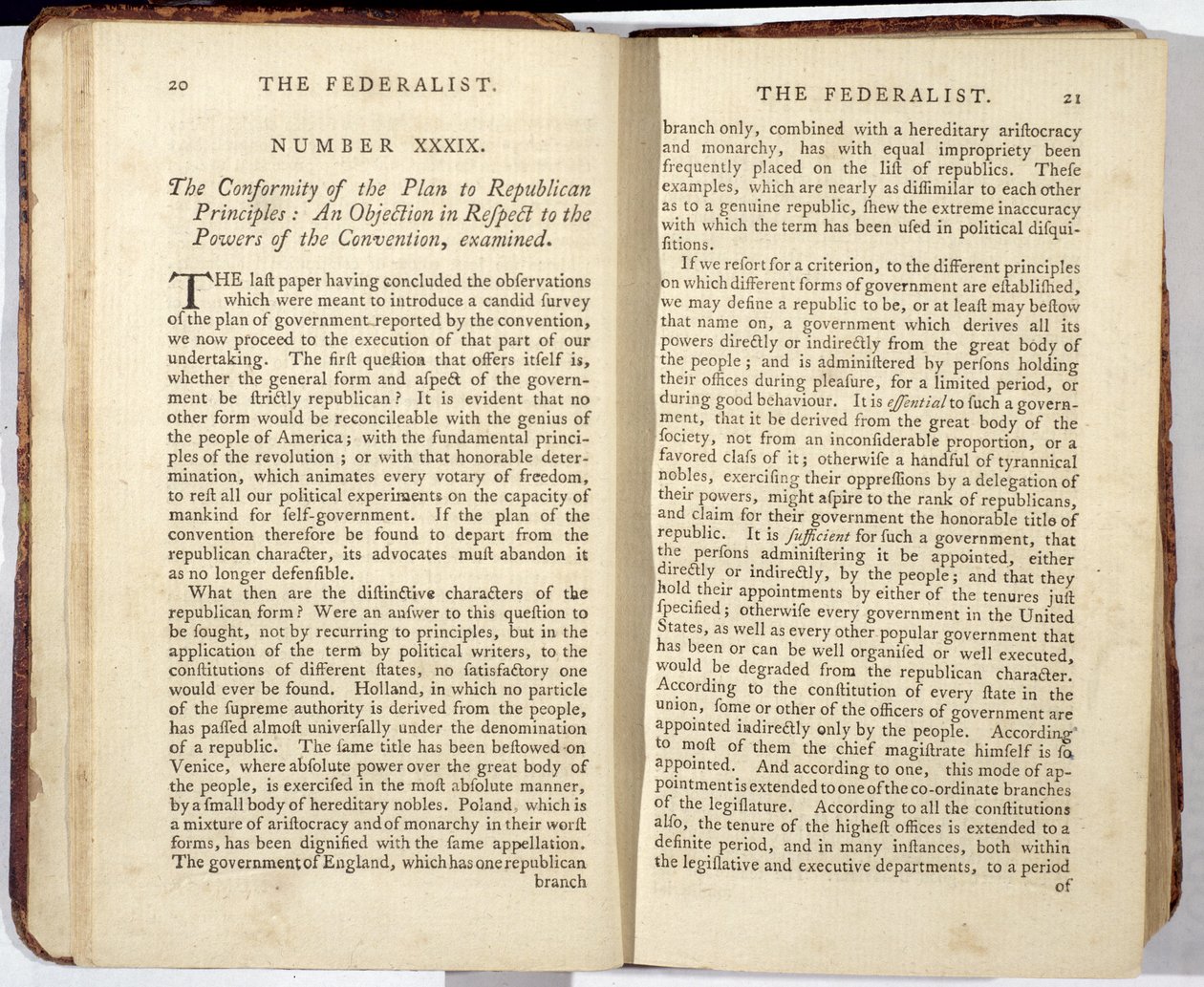 Federalisten, utgitt i 1788 (trykk) av American School