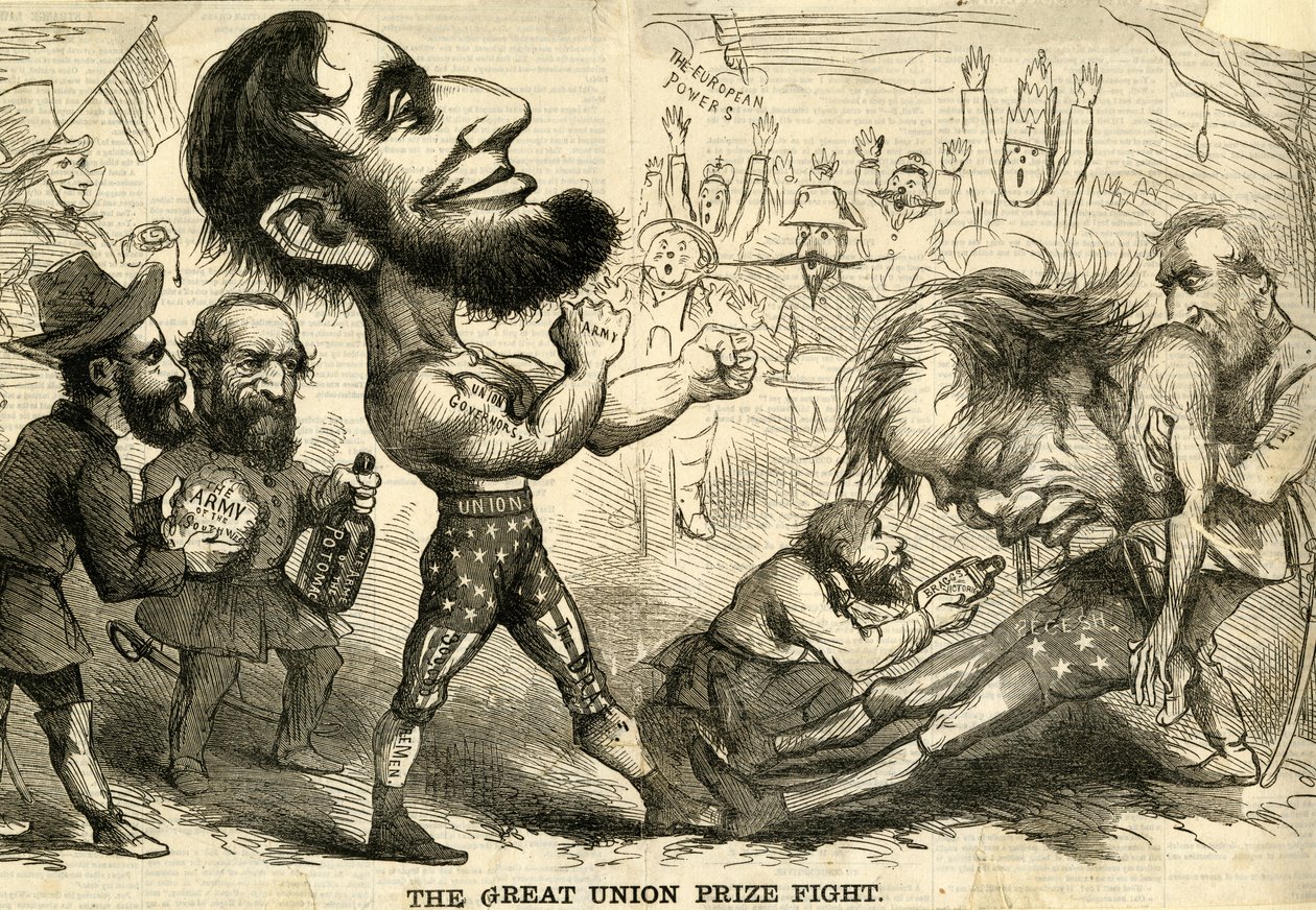 Den store unionspriskampen, 1861 av American School