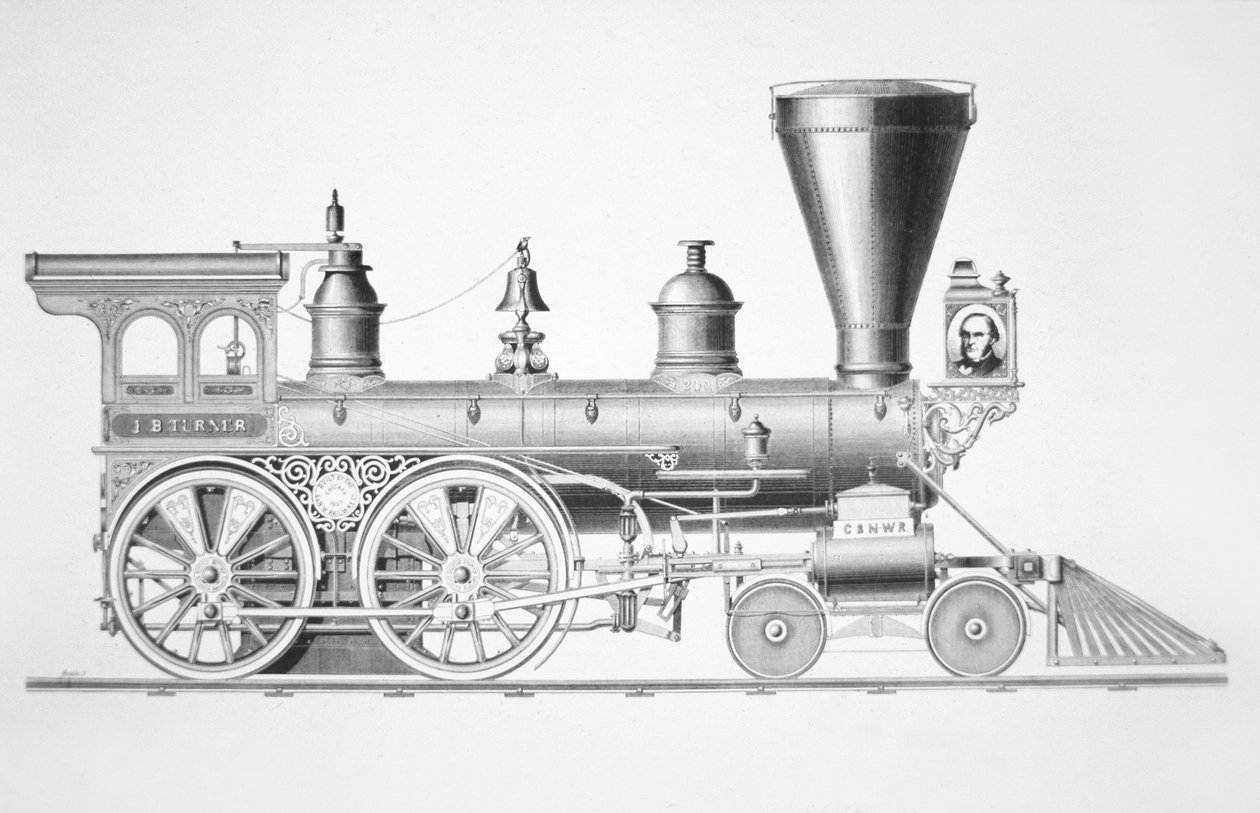 'JB Turner'-lokomotivet av American School