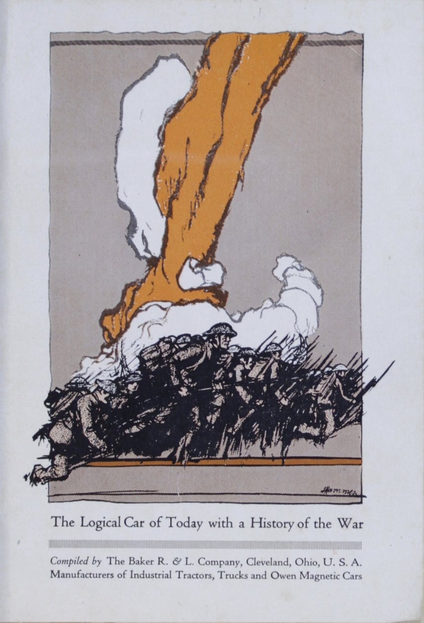 Dagens logiske bil med en historie om krigen, 1919 av American School