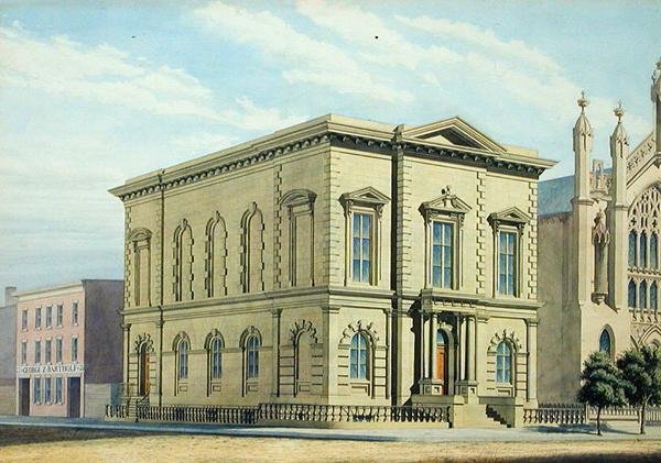 The New York Historical Society New York City, av Meltam og Burke Architects av American School