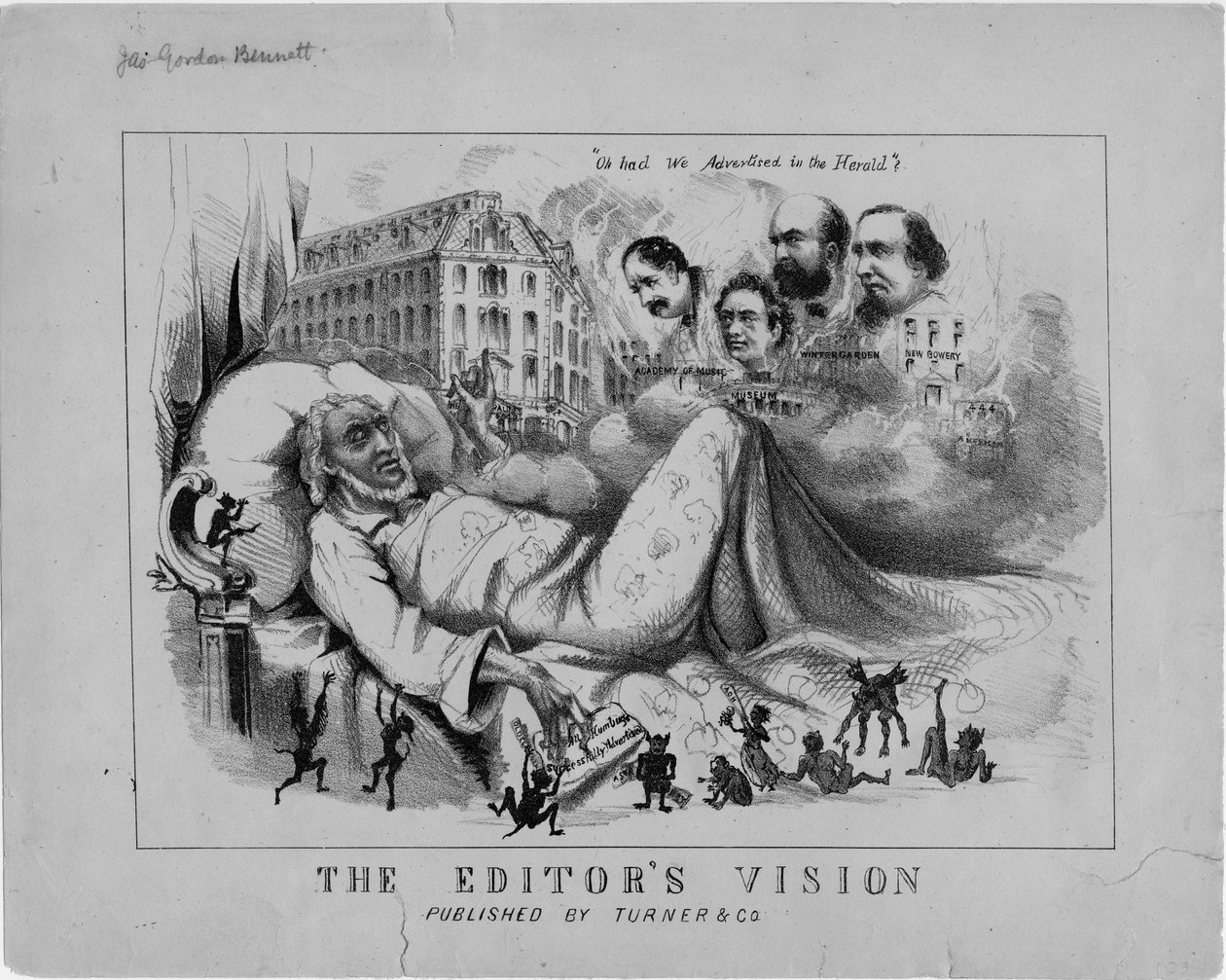 Redaktørens visjon, utgitt av Turner & Co., 1800-tallet av American School